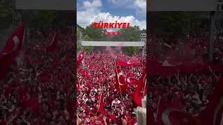 ❤️🇹🇷 Turkiye Fans at the Euros 2024 #football #fans