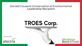 2021 Business Excellence Awards - TROES Corp.