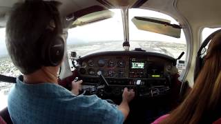 Clint Walkers Flight to Palm Springs with Rosanna Walker 3 30 2014