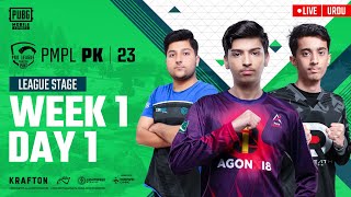 [EN] 2023 PMPL PK Fall | League Stage Week 1 Day 1 | Aim For Victory