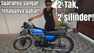 Testride Suzuki GT185 Pemberian Sahabat. [MotoVLog]