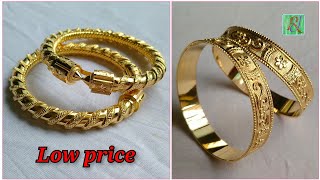 daily wear gold bangle design with weight and price