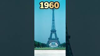 Eiffel Tower Over the Years 1880-2022