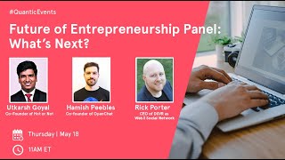 Quantic Events - Future of Entrepreneurship - Internet Computer Blockchain - Openchat & Hot or Not