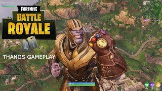 Fortnite First Thanos Gameplay