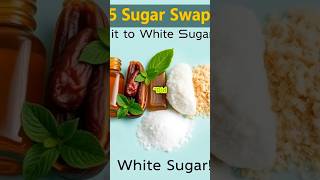 Top 5 Healthy Alternatives to White Sugar #facts #shorts