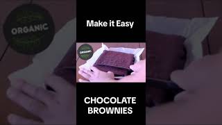 Make it Easy Chocolate Brownies #food #chocolate #brownies