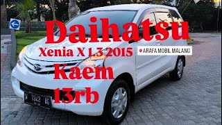 Daihatsu Xenia 2015 Low Kaem 13rb tipe X 1,300 CC Manual