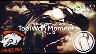 TobiWan Moments #2 - IG V vs. VP The Dota 2 Boston Major 2016