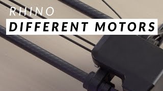 What’s the difference between the Rhino Slider Motors?