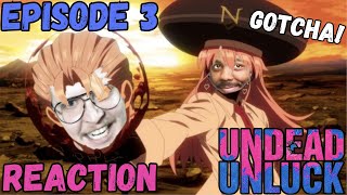 Deady Dearest Andy & Li’l Lucky Fuuko | Undead Unluck Episode 3 Reaction | 'How To Use My Unluck'