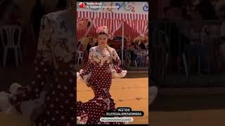 Marta Riesco en la Feria de Sevilla