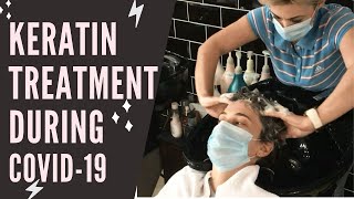 Keratin Treatment during Covid-19  || My Hair Transformation || HairMaker Tsaxeiridou Alexia