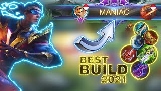 Build 2 Hit KILL! Bruno Top Global - Mobile Legends