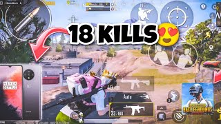 18 kills in livik 😨 |PUBG mobile| OnePlus 7T,7pro,9r