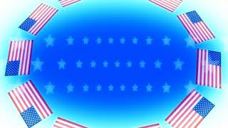 علم أمريكا ستار سيركل الدائري (001) Star-Circle-Flags flag (USA)