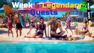 Fortnite Season 7 Week 5 Legendary Quests