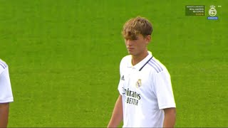 Nico Paz - Real Madrid Juvenil A (U19) vs RB Leipzig (14/09/2022)