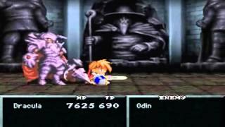 Tales of Phantasia PS1 - Optional Boss 1: Odin (Hard Mode)