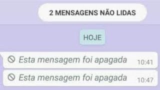 Como ver mensagens apagadas do WhatsApp?!