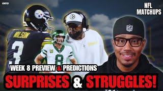 NFL Matchups | NFL Week 7 Recap: Surprises, Struggles!