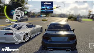 CARX STREET - BMW epic races with Toyota Supra Mk4 #cpm #carxstreet #gameplay #1080p #pocof5 #trend