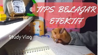 Tips Belajar Efektif📖 || 📌Study Vlog Indonesia 🇲🇨