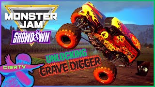 Monster Jam Showdown | Unlocking GRAVE DIGGER | Full Tour Playthrough | Let's Play | Part 5