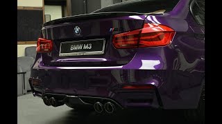 BMW M3 Merlin Purple - Akrapovic Exhaust System