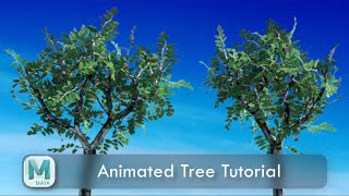 Maya Animated Tree Creation Tutorial