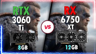 RTX 3060 Ti vs RX 6750 XT | Teste em 6 JOGOS