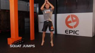 Squat Jumps & Jumping Lunges | EPIC Hybrid Training