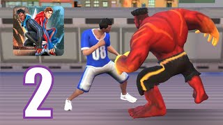 Spider Rope Hero: Gang War | Gameplay 2 | The Train 11-20 (Muscular Titan)