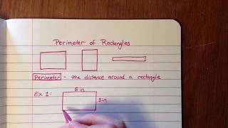 Perimeter of Rectangles