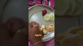 healthy breakfast day-4 🥚🥒🥕🍎#subscribe #food #reels #viral