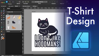 Customizing SVGs for T-Shirt Designs in Affinity Designer Step-by-Step Guide