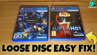 How To Reseat A Loose Disc In A Sealed PS4 Game