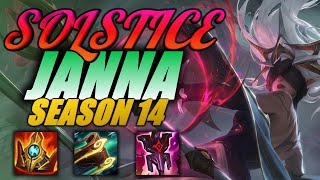 SPEEDY LP GAINS with Solstice Sleigh Janna Build! 🛷🌪️