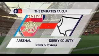 FIFA 17 | Kariéra | Arsenal Londyn vs DERBY COUNTY | FA CUP 2017-2018 FINÁLE | 18.5.2018