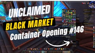 The War Within Gameplay Unboxing Unclaimed Black Market Container in World of Warcraft #146 2024