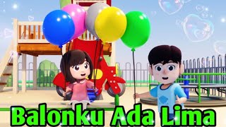 BALONKU ADA LIMA |  Lagu Indonesia Paling Populer Terbaru Tahun 2024 | Balloon Song