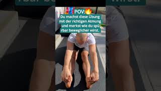 Stretch für mehr Beweglichkeit #shorts