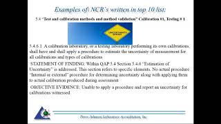 4/28/2017 Webinar: Common Findings on Initial and Routine Assessments