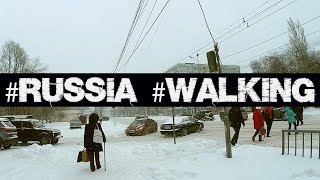 /Russia,​​ walking in Volgograd​​/ Прогулка в метель по улице им. Константина Симонова, г.Волгоград