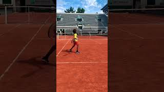 Inside out forehand tennis drills 🎾