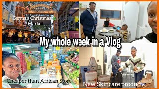 Uk Vlog: The Brits and Early Christmas, Where I shop my Groceries+Haul + Starting a skincare Routine