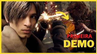 RESIDENT EVIL  4 REMAKE - Gameplay da Demo  do início ao Final!!! | Dublado e Legendado em Português