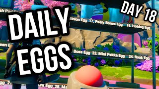 Egg hunt Calendar Day 18 Hot Dog Egg - Fortnite Egg Hunt 2 Kebrem (5254-3662-3657)