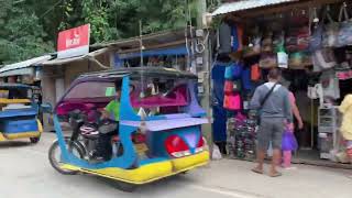 Driving through El Nido, Philippines