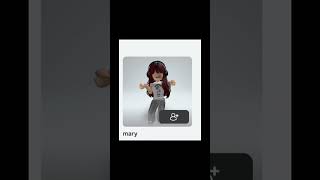 Mary on a cross But Roblox Names Version.